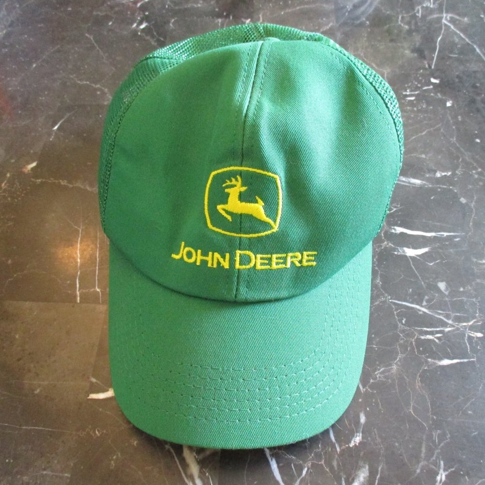 🛍NWOT John Deere Snap Back Trucker Hat - Picture 2 of 5